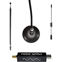 Los mejores  - NESDR SMArt v4 Bundle - Premium RTL-SDR con Carcasa de Aluminio- 0.5PPM TCXO- SMA y 3 Antenas. Radio Definida por…